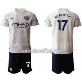 Manchester City Kevin De Bruyne 17 Kinder Ausweich Trikotsatz 2020/21 Kurzarm (+ Kurze Hosen)